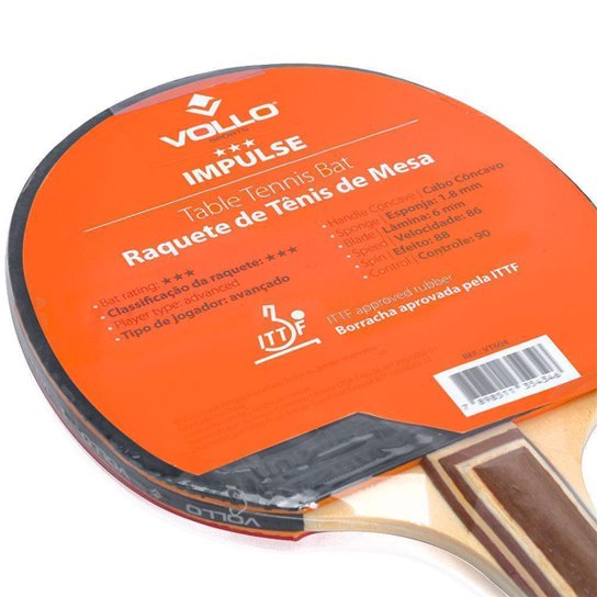 Raquete Tenis de Mesa Vollo Impulse ITTF