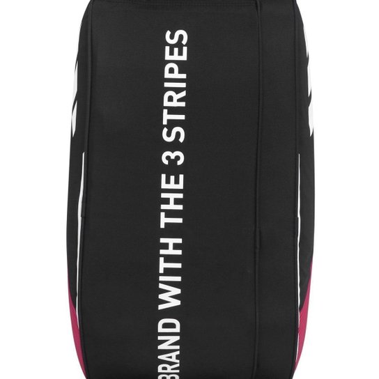 Raqueteira Adidas Control 3.3 Padel e Beach Tennis Preta e Rosa