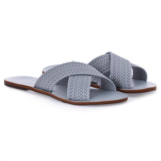 Rasteira AnaCapri Azul Claro - Feminino