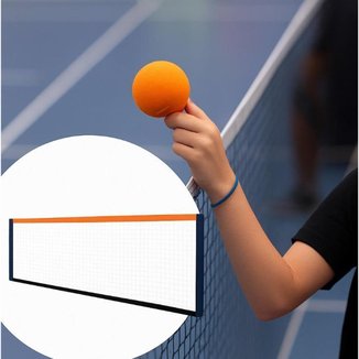 Rede Beach Tennis 4 Faixas Resistente UV