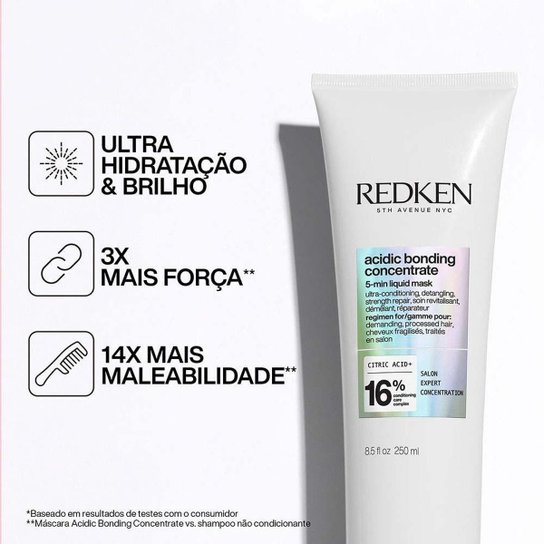 Redken Acidic Bonding Concentrate Mascara Reparadora 250ml