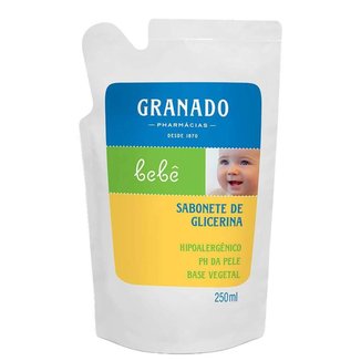 Refil Sabonete Líquido Granado Bebê GlicerinaGranado Bebê Glicerina 250ml