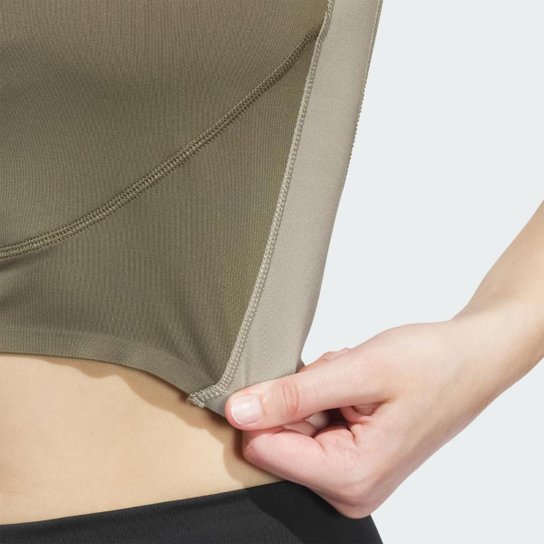 Regata Adidas Cropped Basketball Feminina