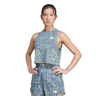 Regata Adidas Treino Estampada Essentials Workout Feminina