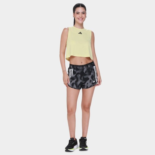 Regata Croppd Adidas Treino Feminina