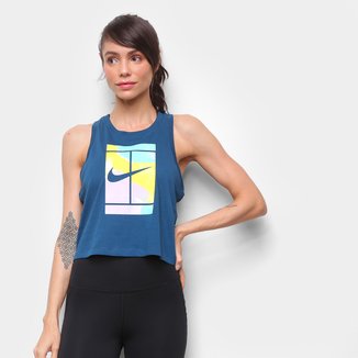 Regata Cropped Nike Court Tank Feminina 