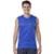 Regata Elite Contrastante Plus Size Masculino - Royal Royal E Gelo EG1 - Azul Royal+Branco