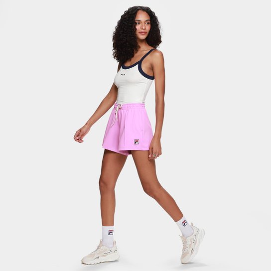 Regata Fila Ribbed Letter Feminina