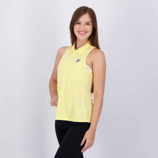 Regata Fila Tennis Game Feminina Amarela
