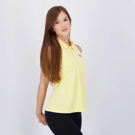 Regata Fila Tennis Game Feminina Amarela