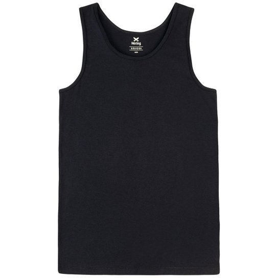 Regata Hering Básica Slim Em Malha Masculina