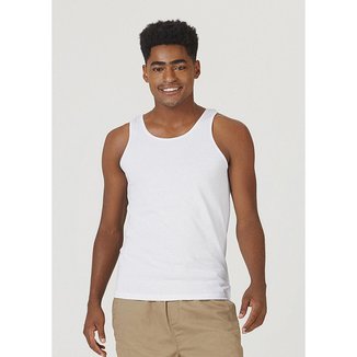 Regata Hering Básica Slim Em Malha Masculina