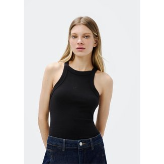 Regata Hering Halter Neck Com Bordado Feminina