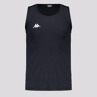 Regata Kappa Basic Listrada Preta