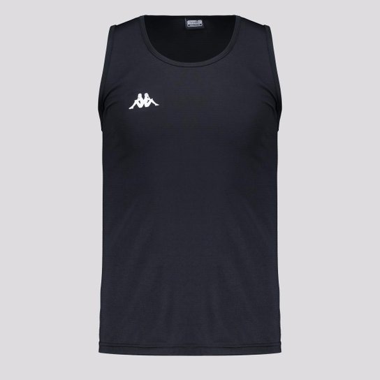Regata Kappa Basic Listrada Preta