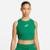 Regata Nike Sportswear Cropped Essentials Feminina - Verde