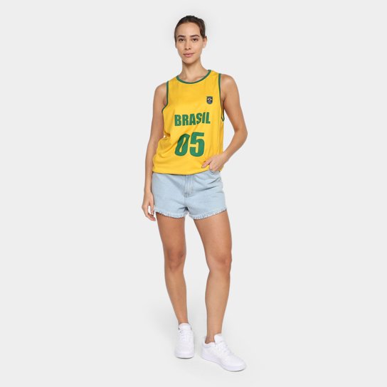 Regata Seleção Brasil Unissex