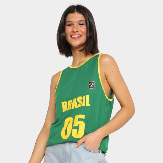 Regata Seleção Brasil Unissex