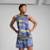 Regata VELOCITY All-Over Print Polyblend Masculina - Azul