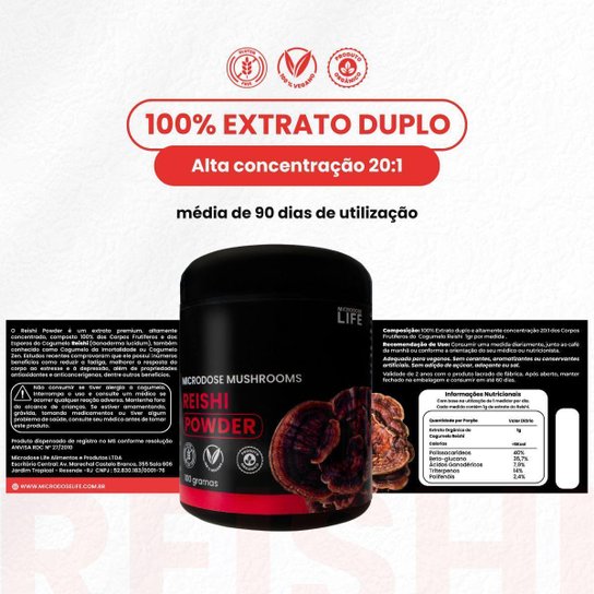 Reishi - Powder 100gr