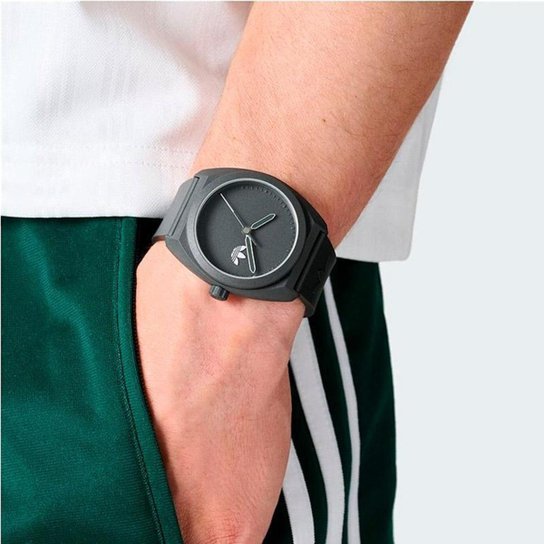 Relógio Adidas Project Three Preto AOST24547