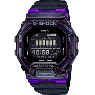 Relógio Casio G-Shock G-Squad Sports GBD-200SM-1A6DR Contador de Passos Bluetooth