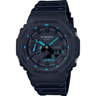 Relógio Casio G-Shock GA-2100-1A2DR Neon Accent Series