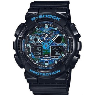 RELÓGIO CASIO MASCULINO G-SHOCK GA-100CB-1ADR
