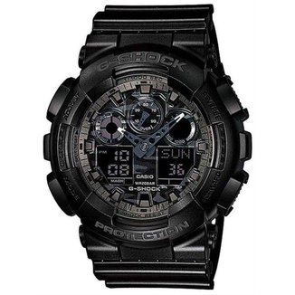 RELÓGIO CASIO MASCULINO G-SHOCK GA-100CF-1ADR