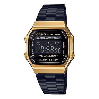 Relógio Casio Vintage A168WEGB-1BDF Digital