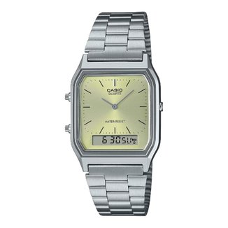 Relógio Casio Vintage AQ-230A-9AMQYDF Prata