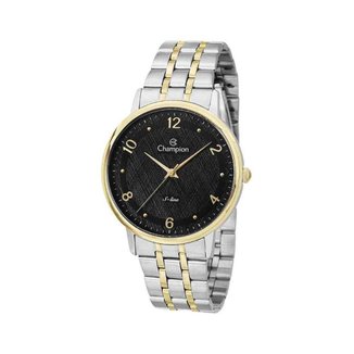 Relógio Champion Prata Dourado Masculino CN21194P