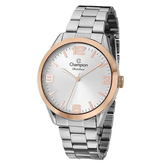 Relógio Feminino Champion Analógico CN29893S Prata