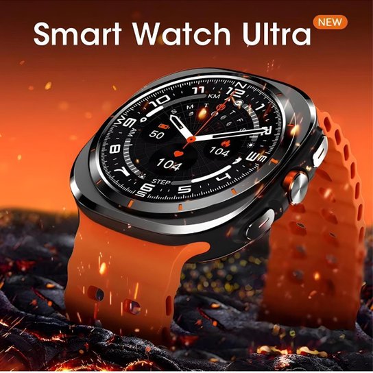 Relogio Inteligente Serie 10 Smartwatch Ma27 Android iOS Bluetooth Masculino Feminino Gps ChatGpt