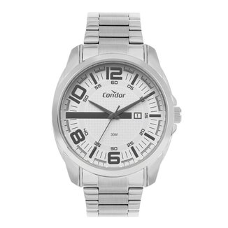 RELOGIO MASCULINO PRATA CONDOR COPC32DC/4K