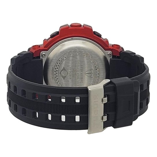 Relógio Masculino Relógio Tuguir Digital TG30411 Preto e Vermelho
