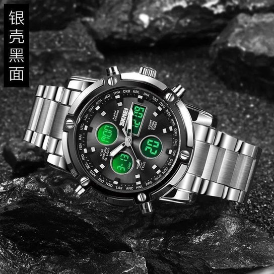Relógio Masculino Skmei 1389 Á Prova D'água 30m Digital Esportivo Luxo