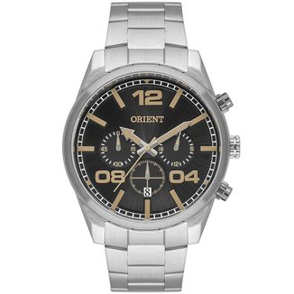 Relógio Masculino Sport Orient Cronógrafo Prata  MBSSC245 P2SX