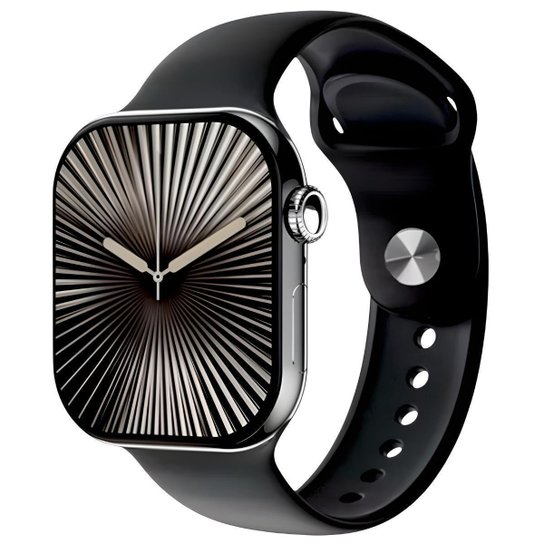Relógio Microwear Smart Watch W10 Tela Oled ChatGpt Serie 10 Nfc Gps Unissex