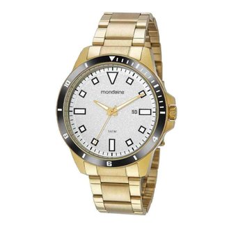 Relógio Mondaine Masculino Dourado 99587GPMVDA2