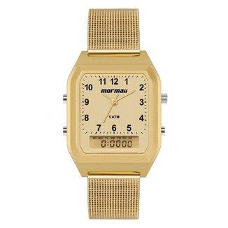 Relógio Mormaii Feminino Vintage Dourado - MOPC21JALG/7X