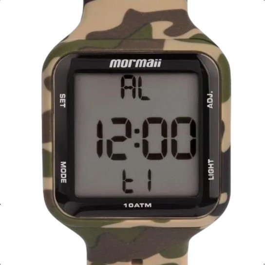 Relógio Mormaii Unissex Digital MO6600 Pulseira Silicone