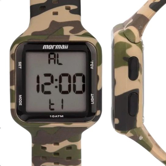 Relógio Mormaii Unissex Digital MO6600 Pulseira Silicone