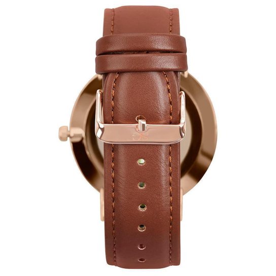 Relógio Saint Germain Brand Bronx Black Rosé Gold 40Mm Masculino