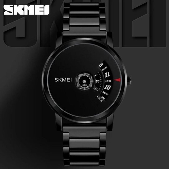 Relógio Skmei 1260 Á Prova D'água 30m Casual Luxo Aço