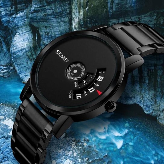 Relógio Skmei 1260 Á Prova D'água 30m Casual Luxo Aço