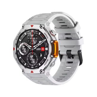 Relogio Smartwatch Mrex4 5 ATM A prova dágua Microwear Gps Sos Bússola