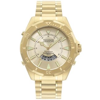 Relógio Technos Masculino Skydiver Dourado - WT2050AA/1D WT2050AA/1D