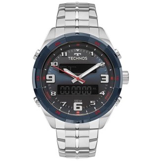 Relógio Technos Masculino Ts Digitech Bicolor - BJK725AB/1A