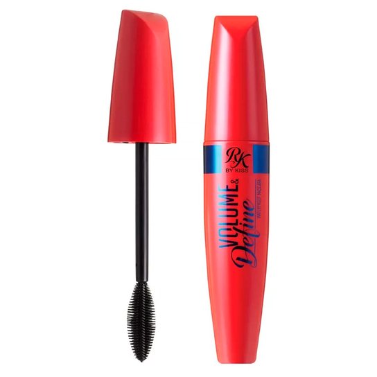 RK By Kiss Volume & Define Waterproof First Kiss - Máscara para Cílios Preto